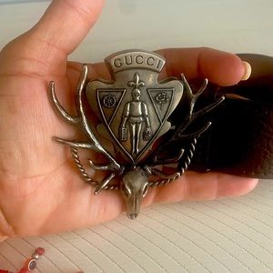 Authentic Gucci belt brown!